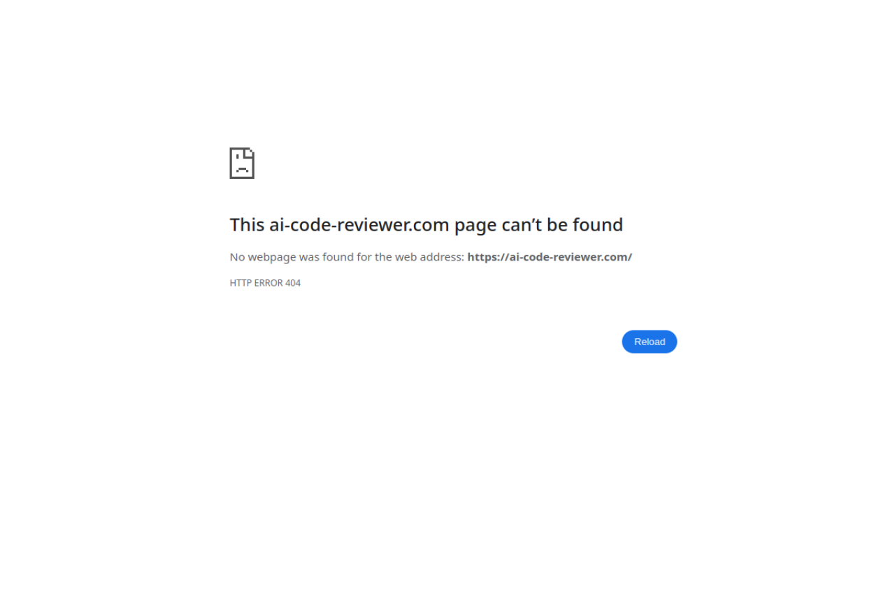 AI Code Reviewer 网站截图
