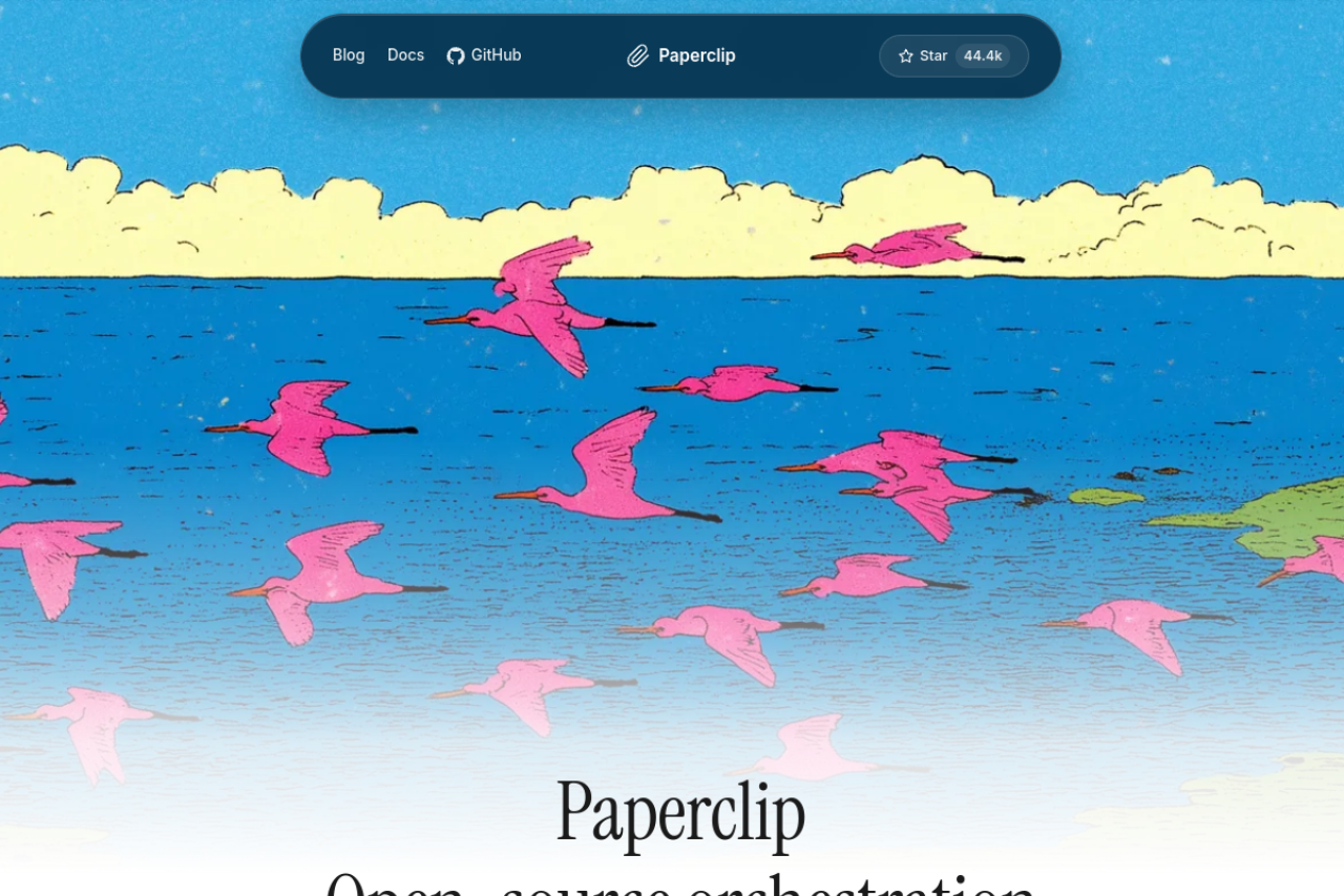 Paperclip 网站截图