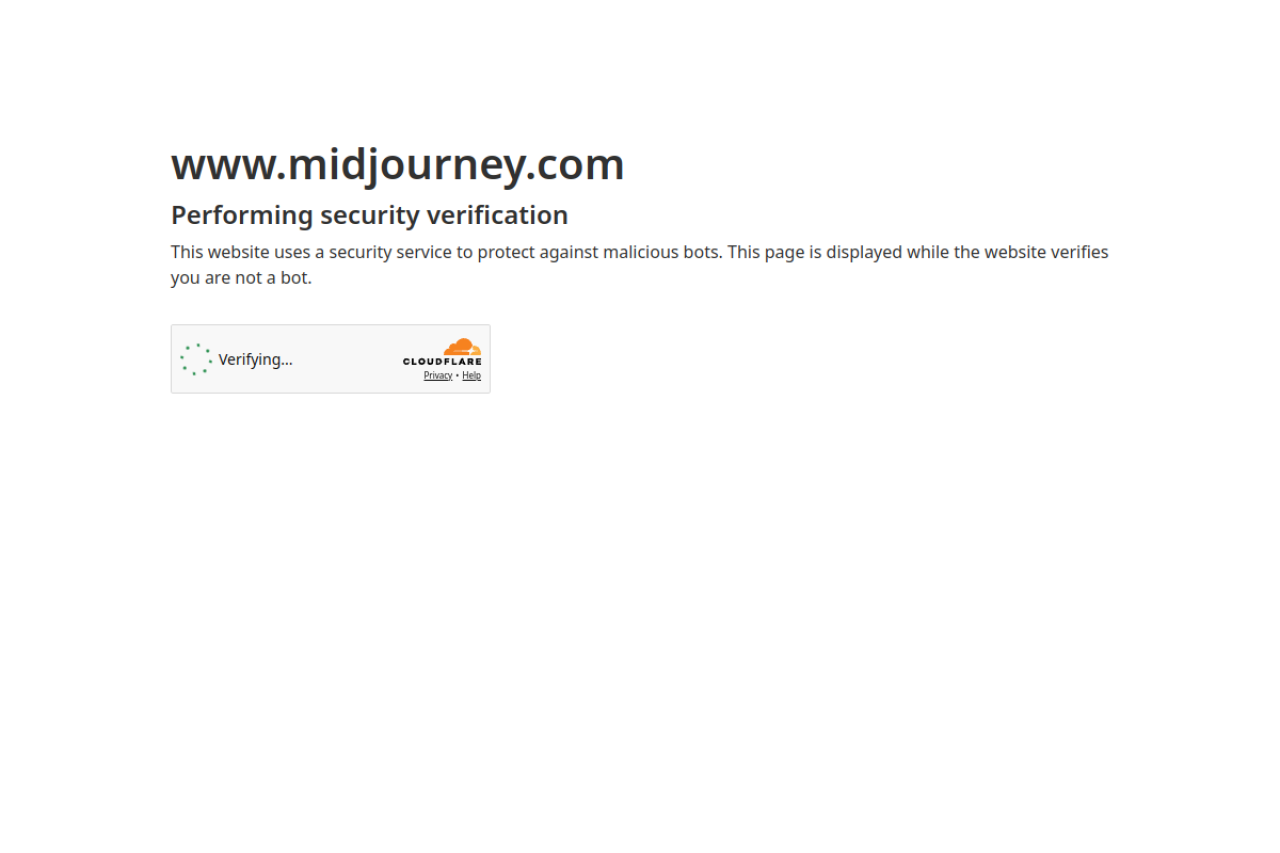 Midjourney 网站截图