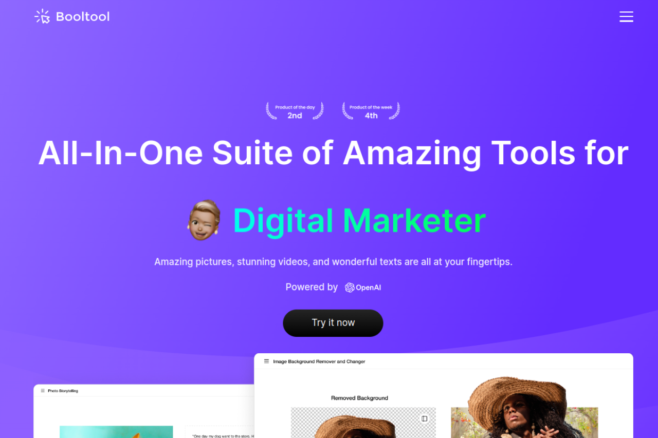 Booltool 网站截图