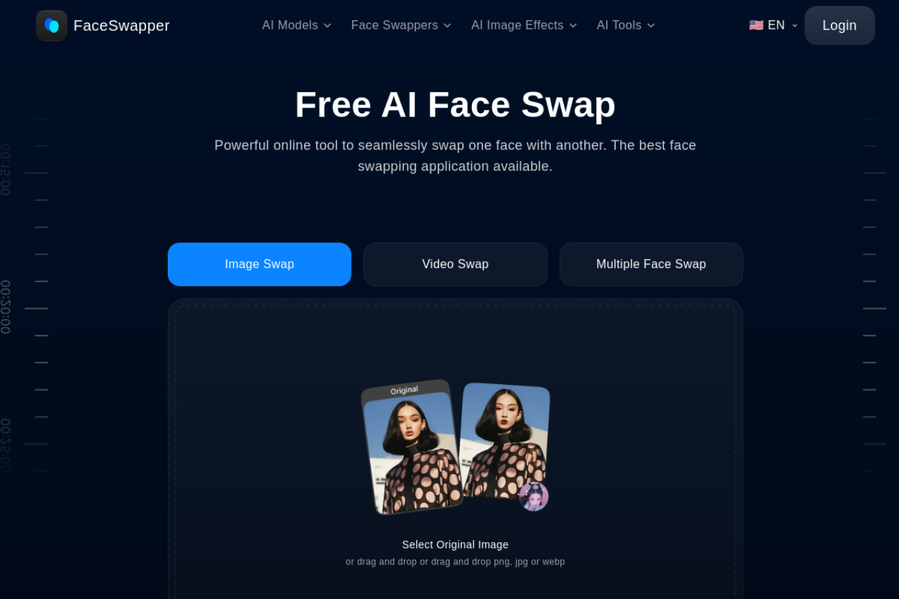 Faceswapper 网站截图
