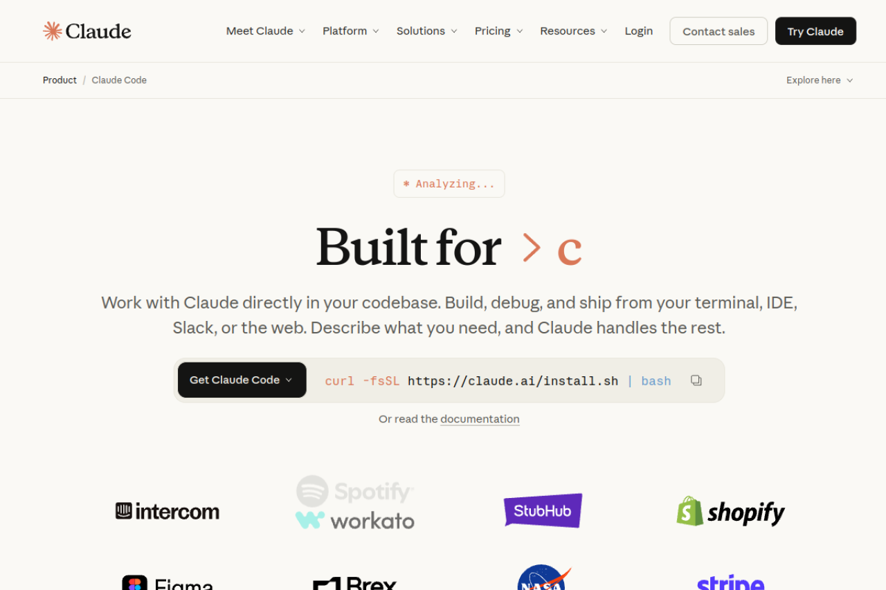 Claude Code screenshot