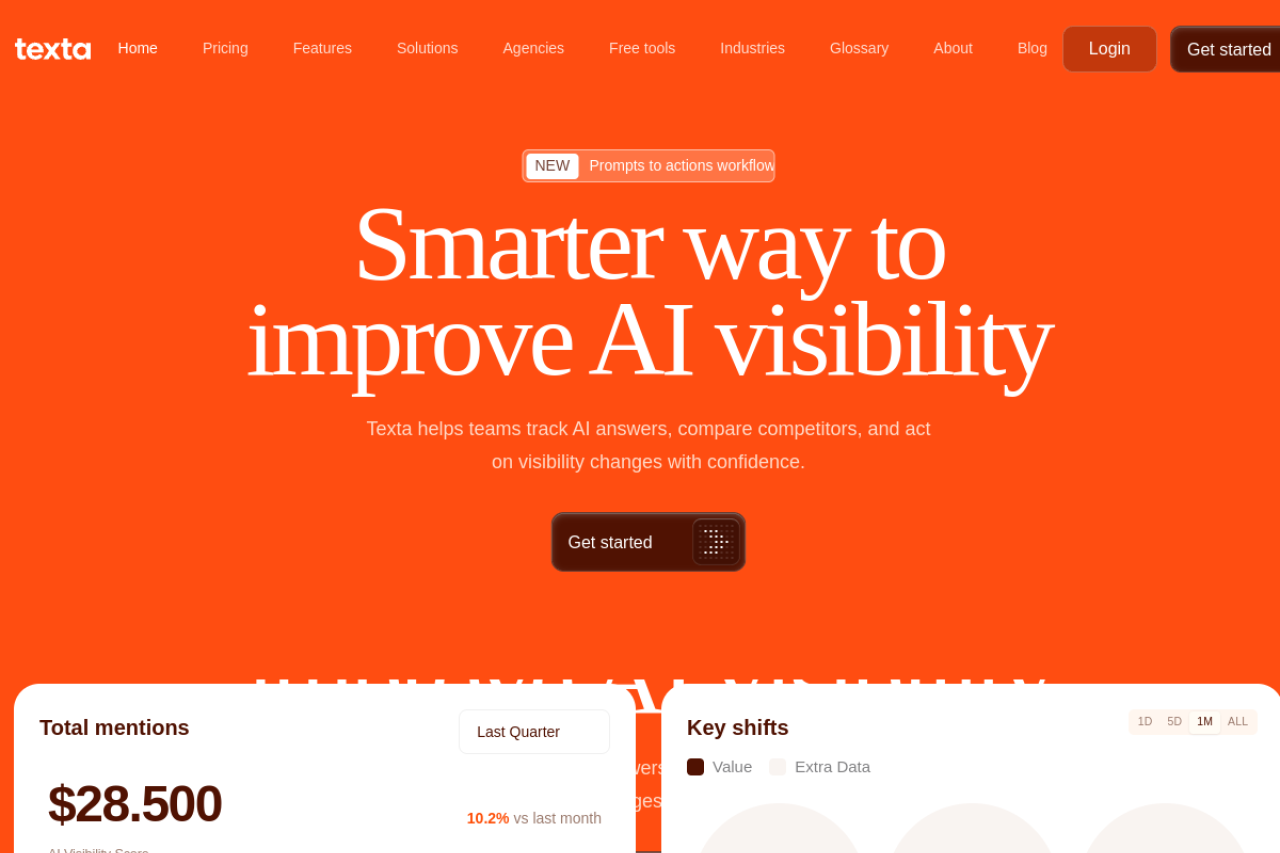 Texta Ai 网站截图
