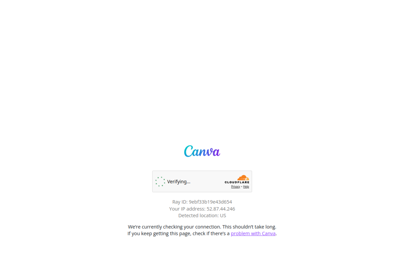 Canva 网站截图